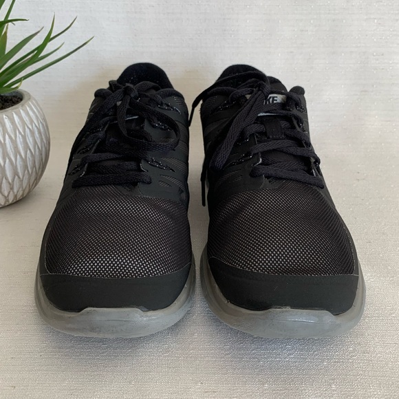 Nike Free 5.0 H2O Repel Black Silver Flash Back Reflecting Running Woman’s 10 - Picture 6 of 13